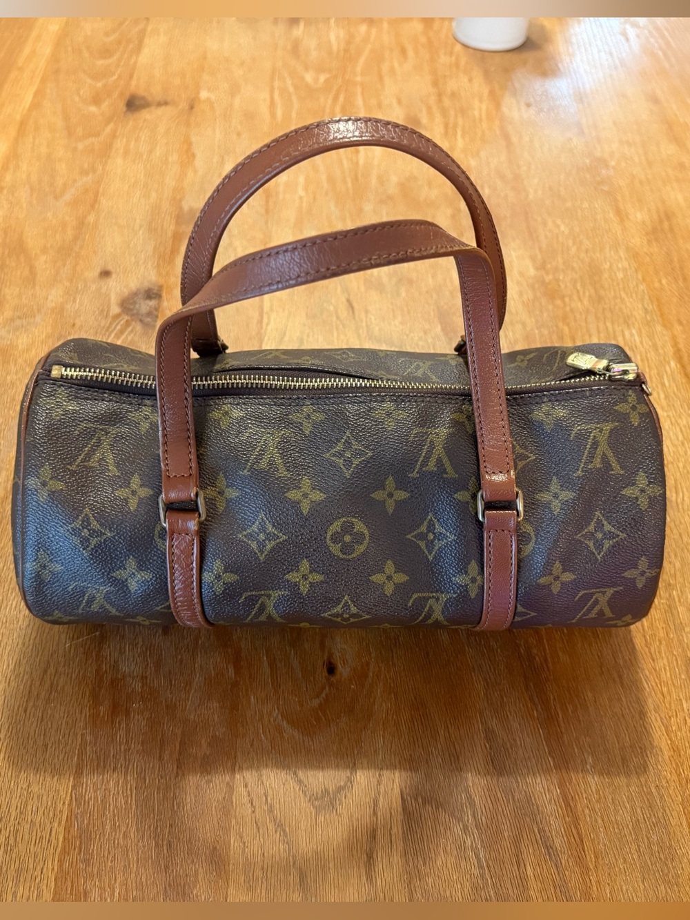 Vintage Louis Vuitton Monogram Papillon Barrel Bag